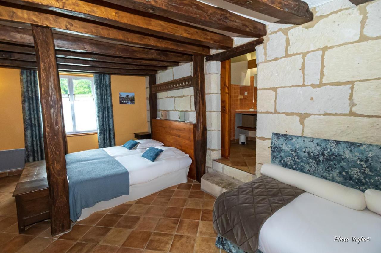 Domaine De La Juranvillerie, Gite Et Chambres D'Hotes Rigny-Ussé 外观 照片
