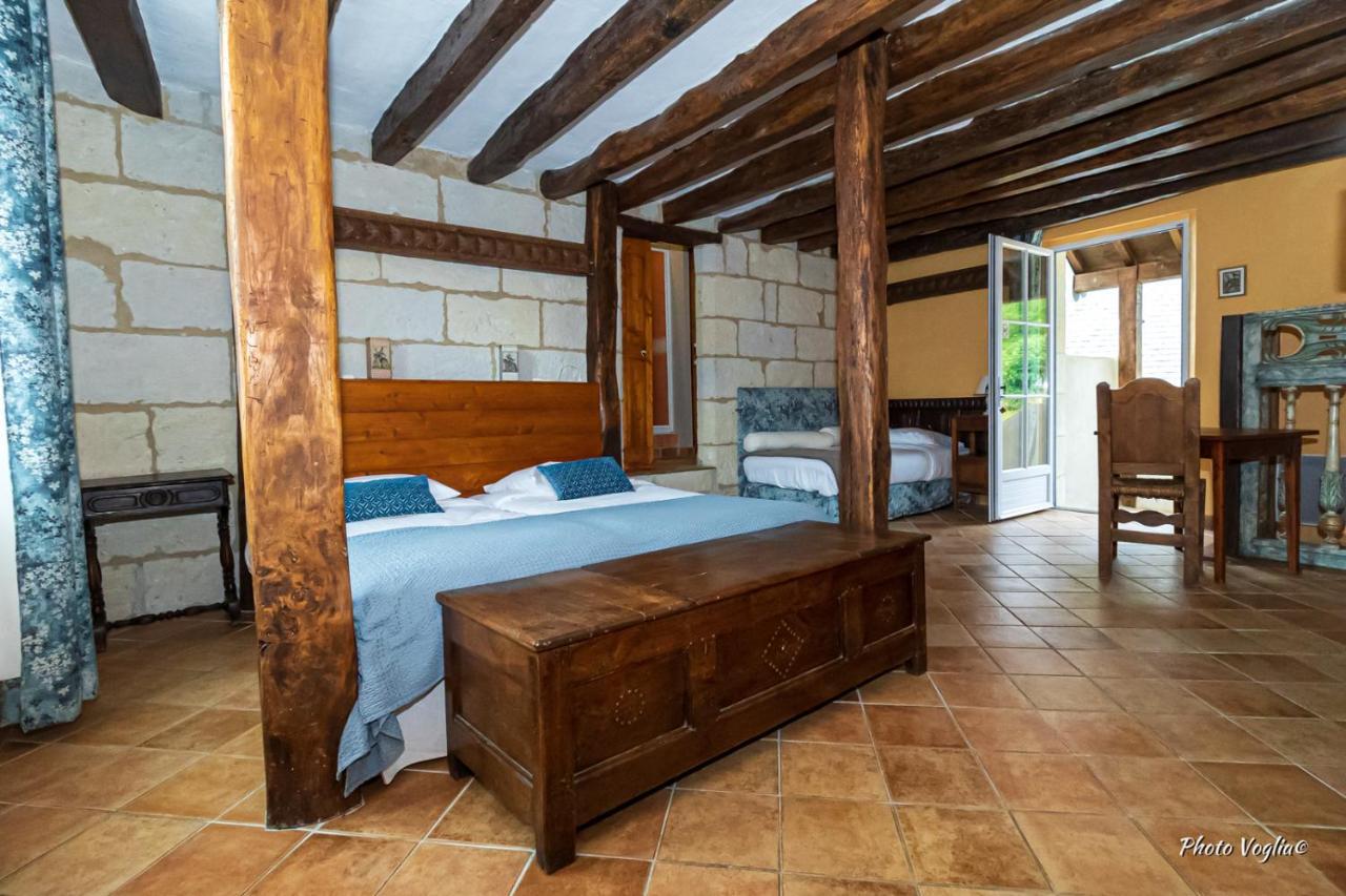 Domaine De La Juranvillerie, Gite Et Chambres D'Hotes Rigny-Ussé 外观 照片