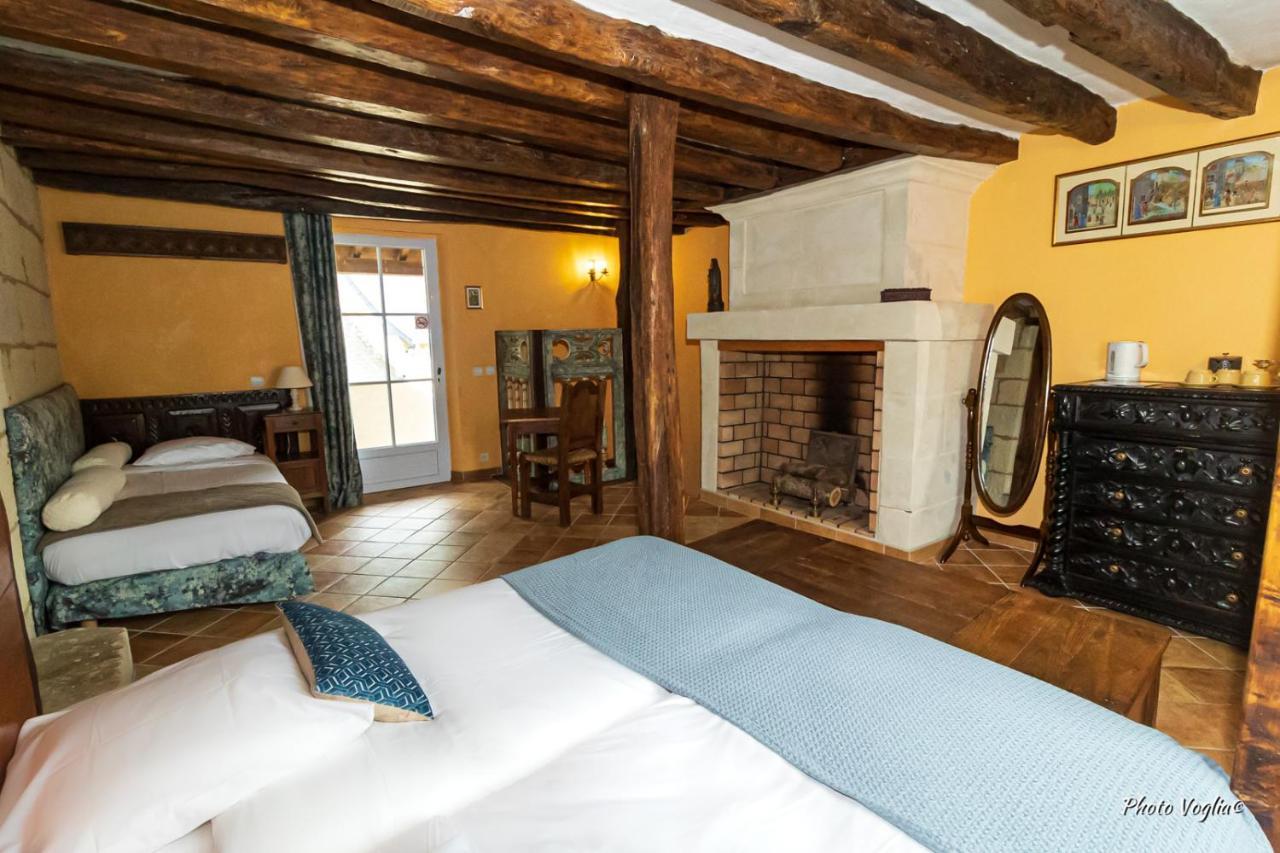 Domaine De La Juranvillerie, Gite Et Chambres D'Hotes Rigny-Ussé 外观 照片